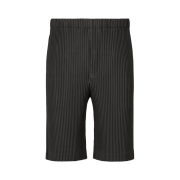 Homme Plisse Issey Miyake Pleats Bottoms 2 Shorts Black
