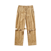 Kapital 8W Corduroy Harbor Bondage Pants Beige