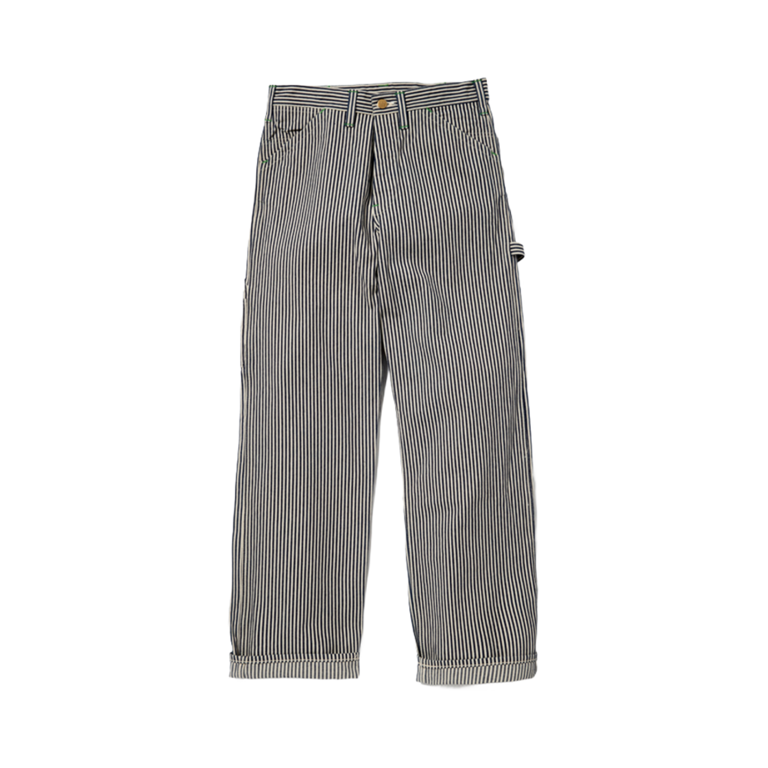 슈가 케인 11온즈 히코리 스트라이프 워크 팬츠 원 워시(Sugar Cane 11 oz. Hickory Stripe Work Pants One Wash)