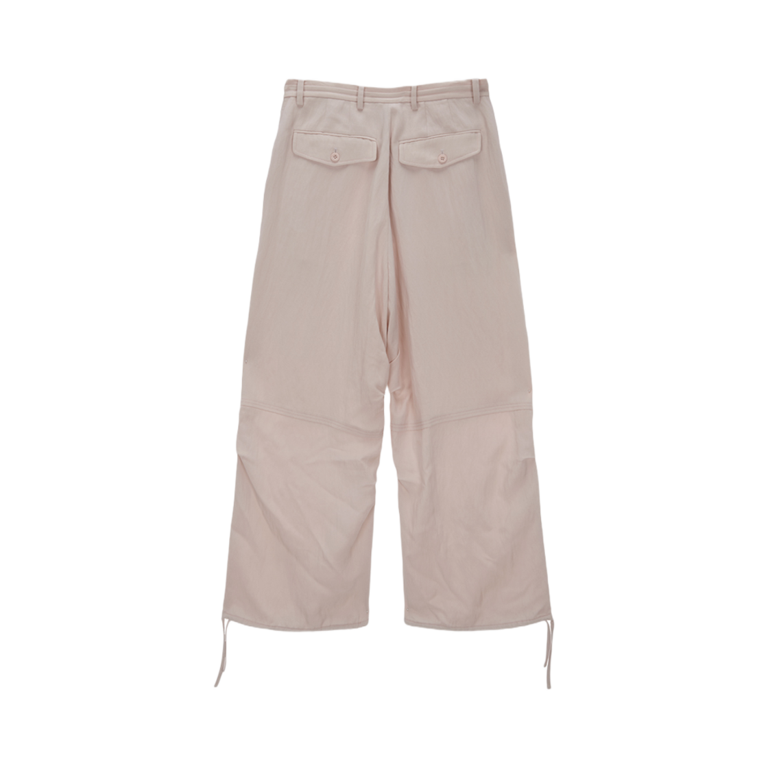 (W) 마뗑킴 레이온 스트링 카고 팬츠 라이트 핑크((W) Matin Kim Rayon String Cargo Pants Light Pink) - 2