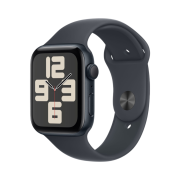 Apple Watch SE 2024 40mm Midnight Aluminium Case with Sport Band S/M Midnight (Korean Ver.)