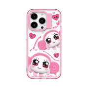 [EARPEARP X KOONGYA] Big Celery Pink Wave Label Case