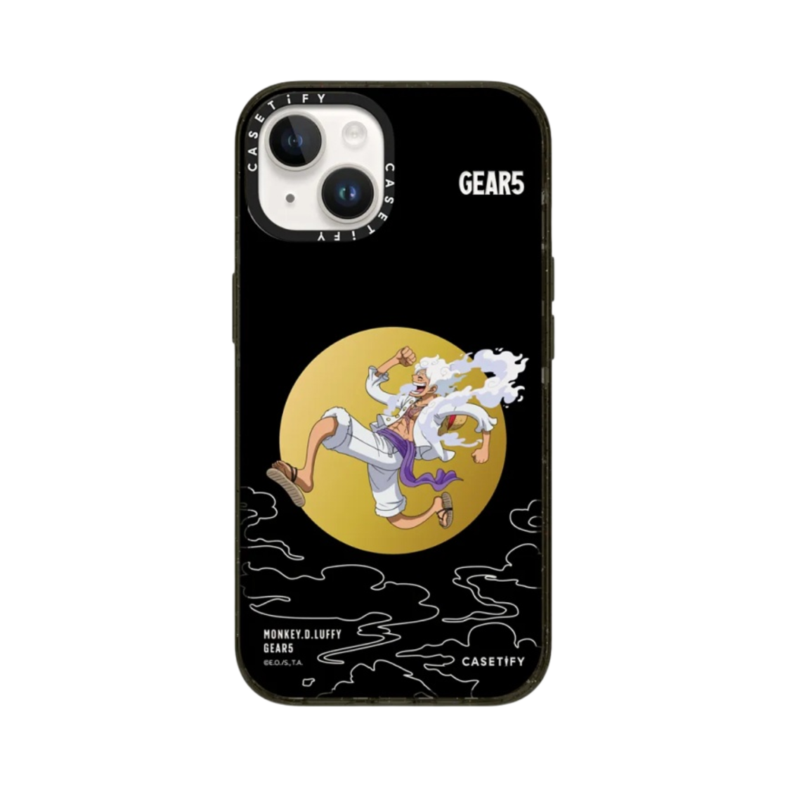 케이스티파이 x 원피스 아이폰 기어 5 루피 임팩트 케이스 블랙(Casetify x One Piece iPhone Gear 5 Luffy Impact Case Black) - 2