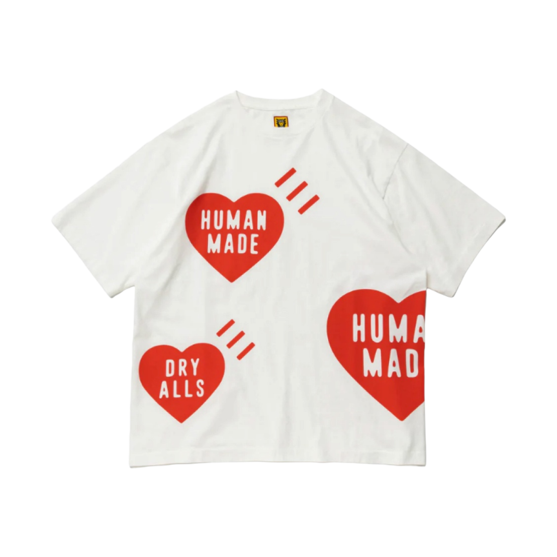 휴먼 메이드 빅 하트 티셔츠 레드(Human Made Big Heart T-Shirt Red) - 1