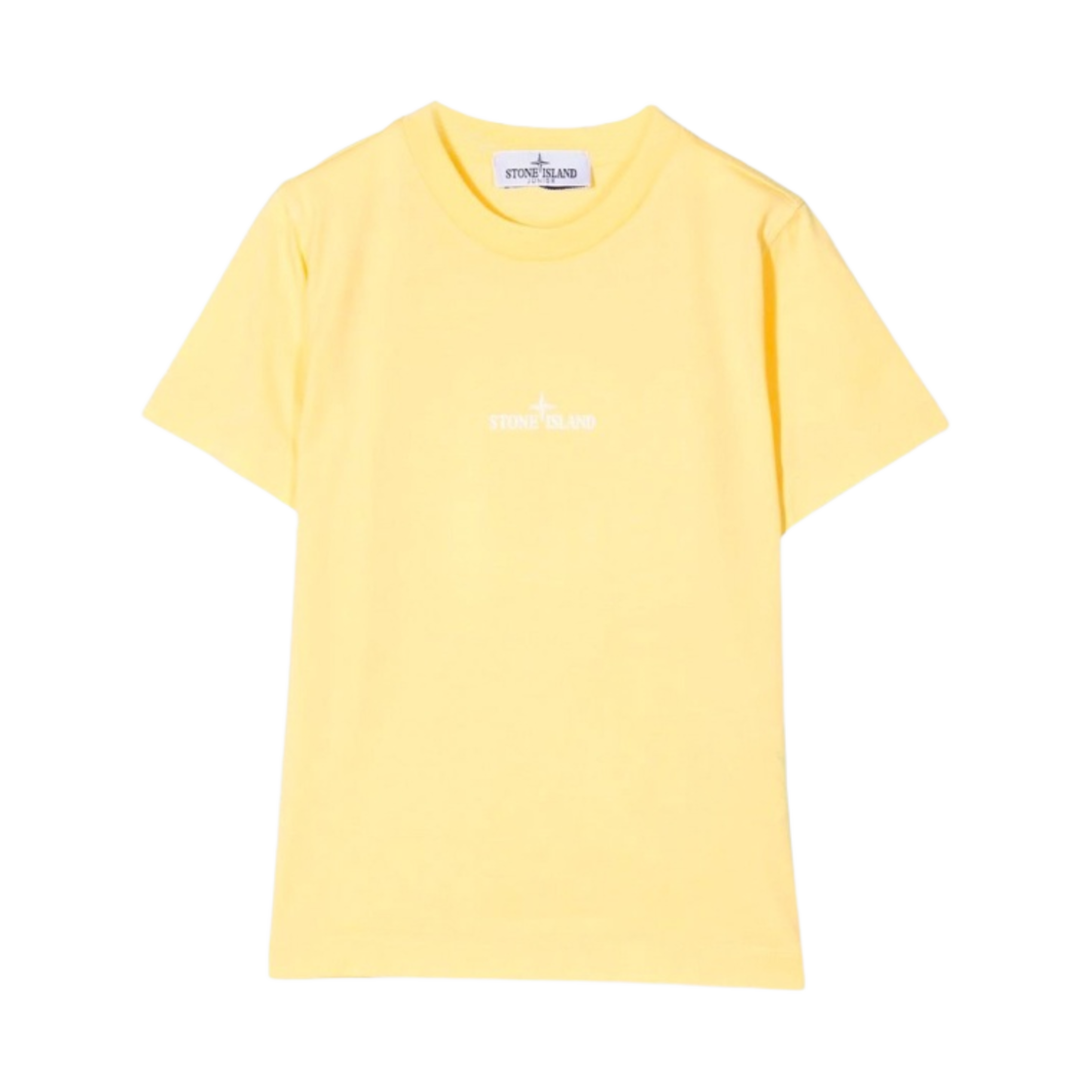 (키즈) 스톤 아일랜드 21054 티셔츠 옐로우 - 22SS((Kids) Stone Island 21054 T-Shirt Yellow - 22SS) - 2