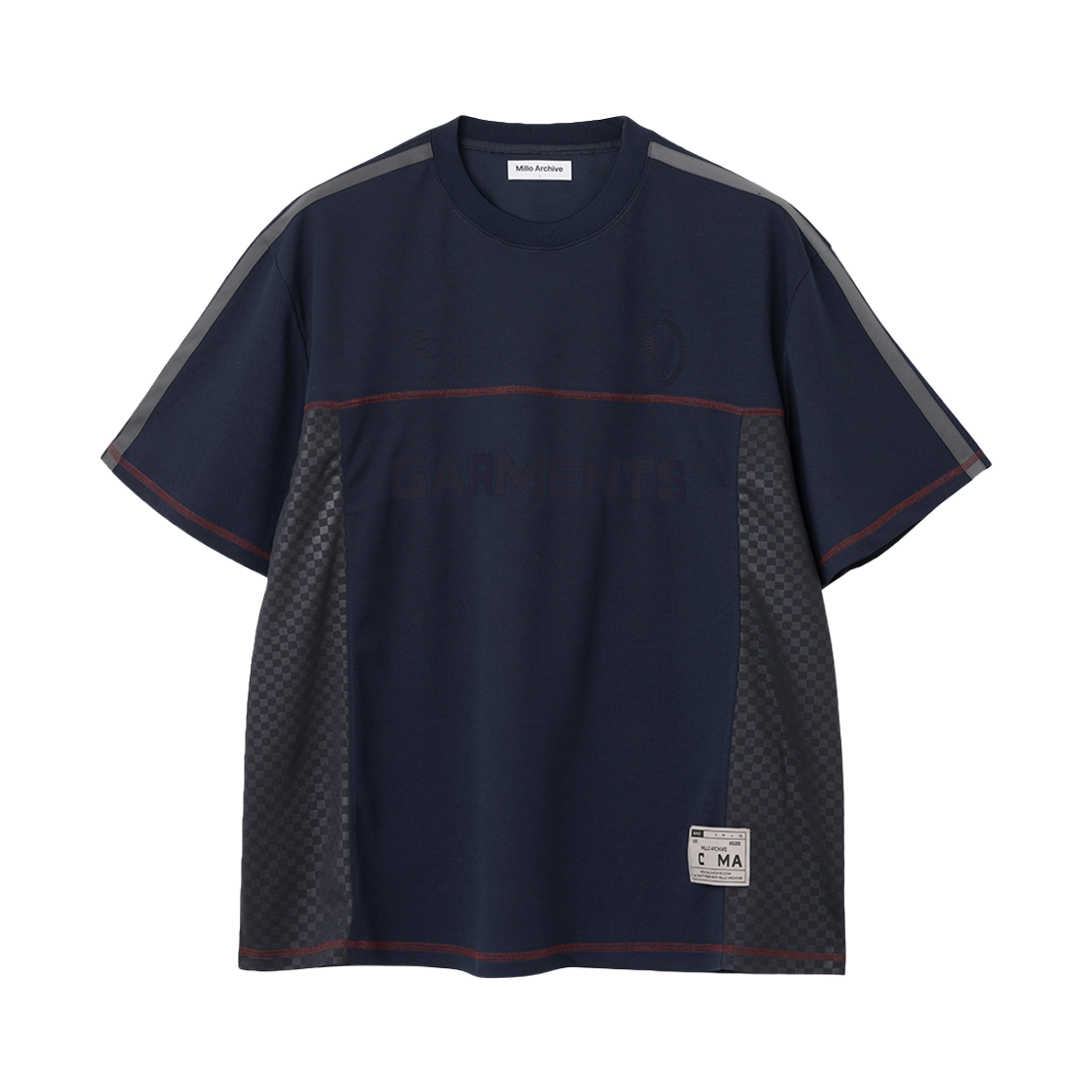 밀로 아카이브 팀 가먼츠 하프 저지 네이비