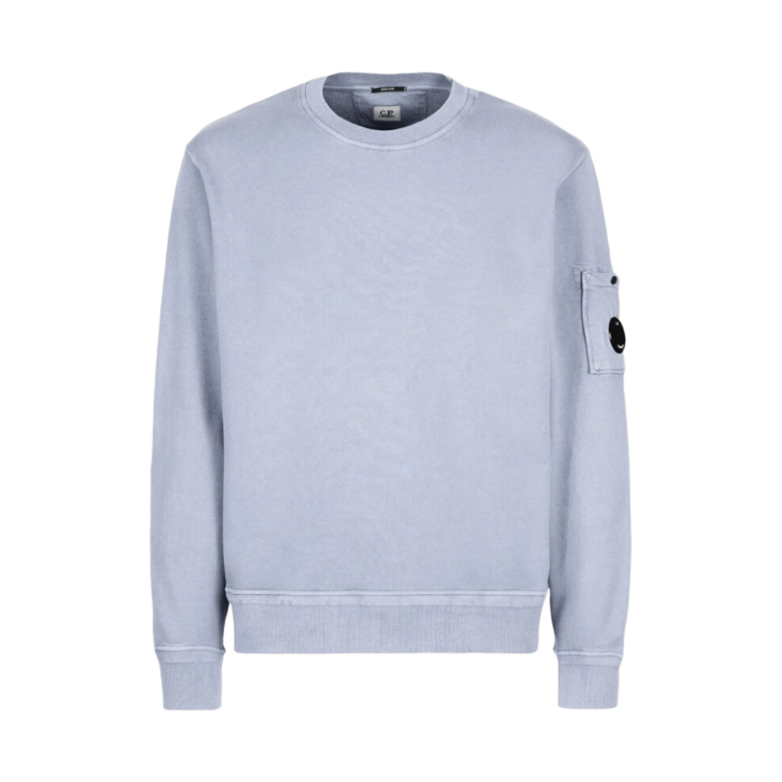 14CMSS136A005398R750 C.P. Company Cotton Fleece Resist Dyed Sweatshirt Cosmic Sky Violet - 23SS