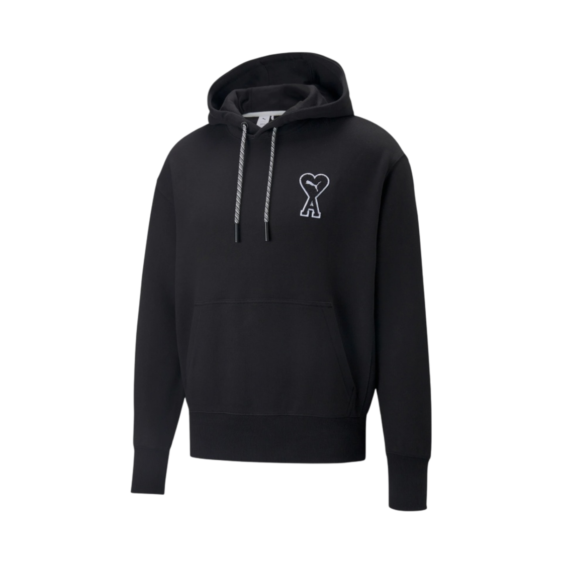 푸마 x 아미 후드 푸마 블랙(Puma x AMI Hoodie Puma Black)