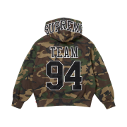 Supreme Team 94 Hooded Sweatshirt Woodland Camo - 25SS