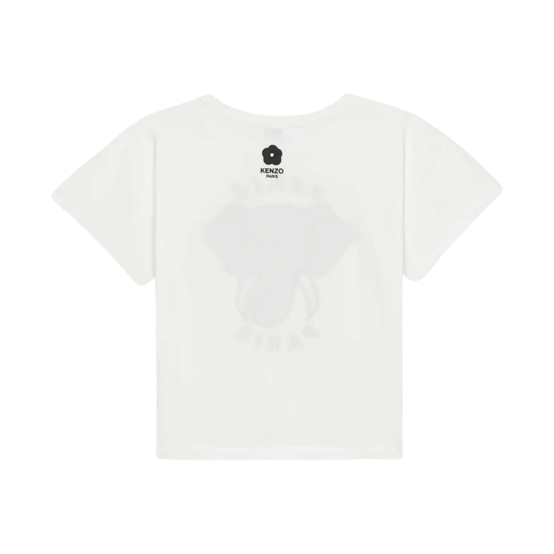 (W) 겐조 엘리펀트 릴렉스 티셔츠 오프 화이트((W) Kenzo Elephant Relax T-Shirt Off White) - 2