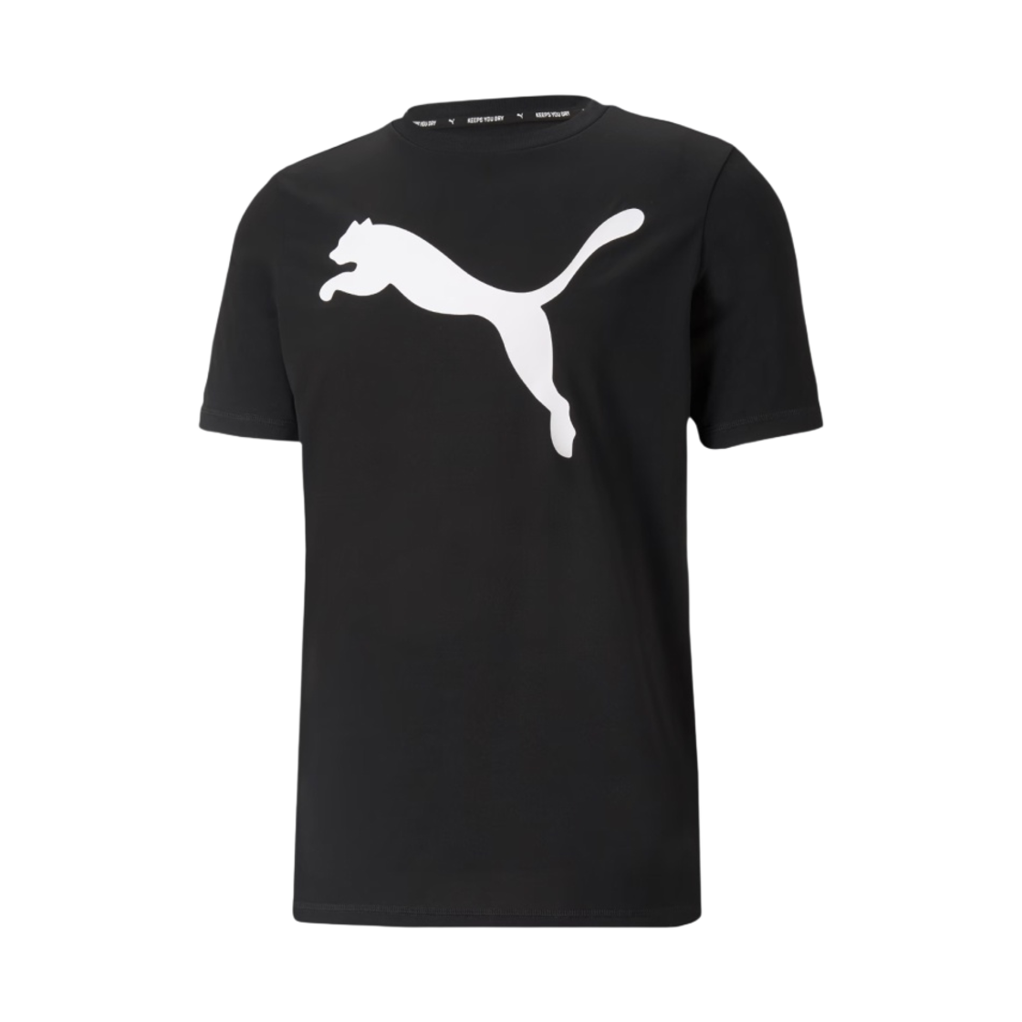 586724-01 Puma Active Big Logo T-Shirt Black
