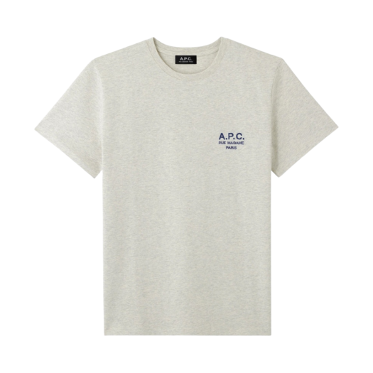 A.P.C. Raymond T-Shirt Heather Ecru