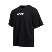 HDEX Main Logo Over Fit T-Shirt Black