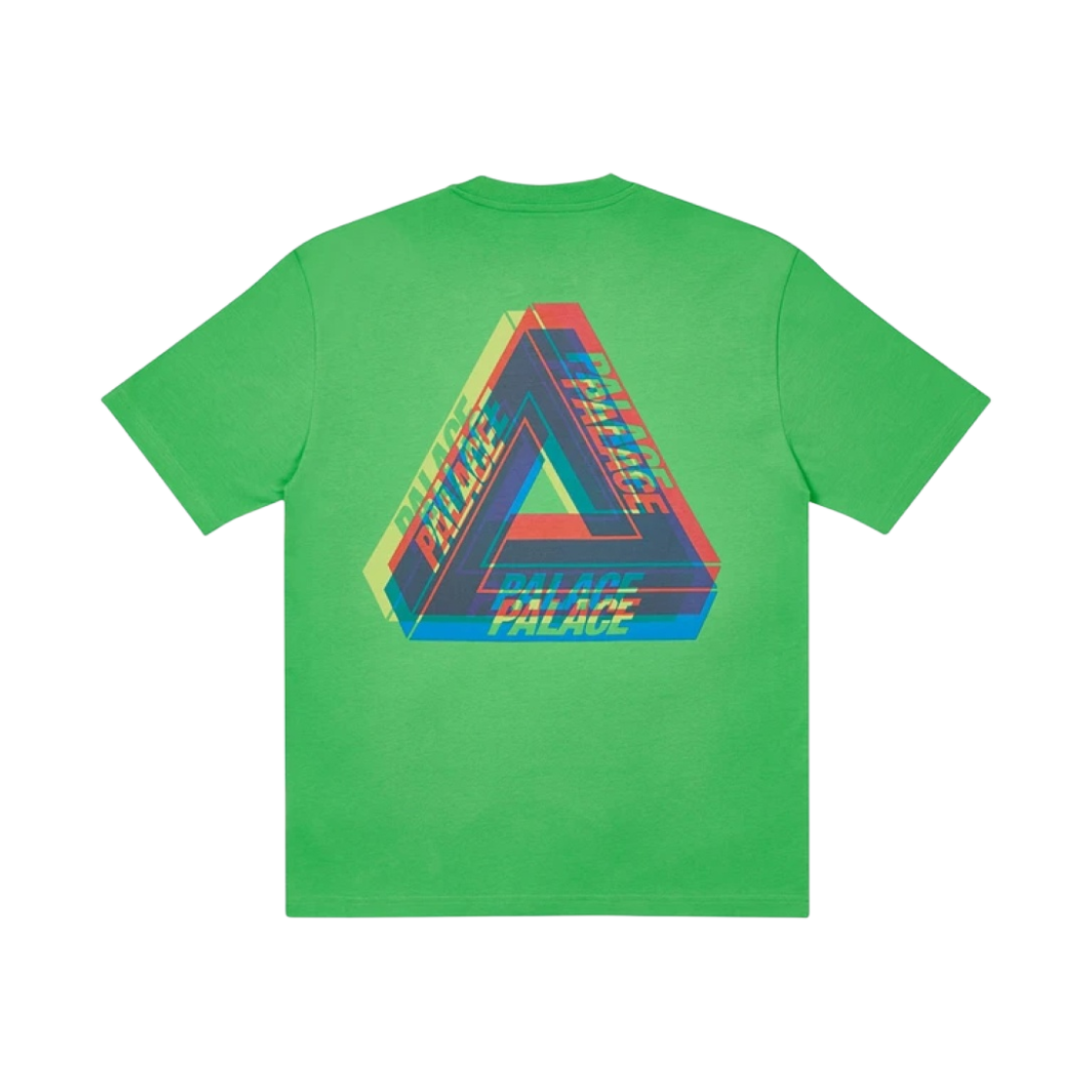 팔라스 트라이퍼그 컬러 블러 티셔츠 라이트 라임 - 20FW(Palace Tri-Ferg Colour Blur T-Shirt Light Lime - 20FW)
