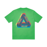 Palace Tri-Ferg Colour Blur T-Shirt Light Lime - 20FW