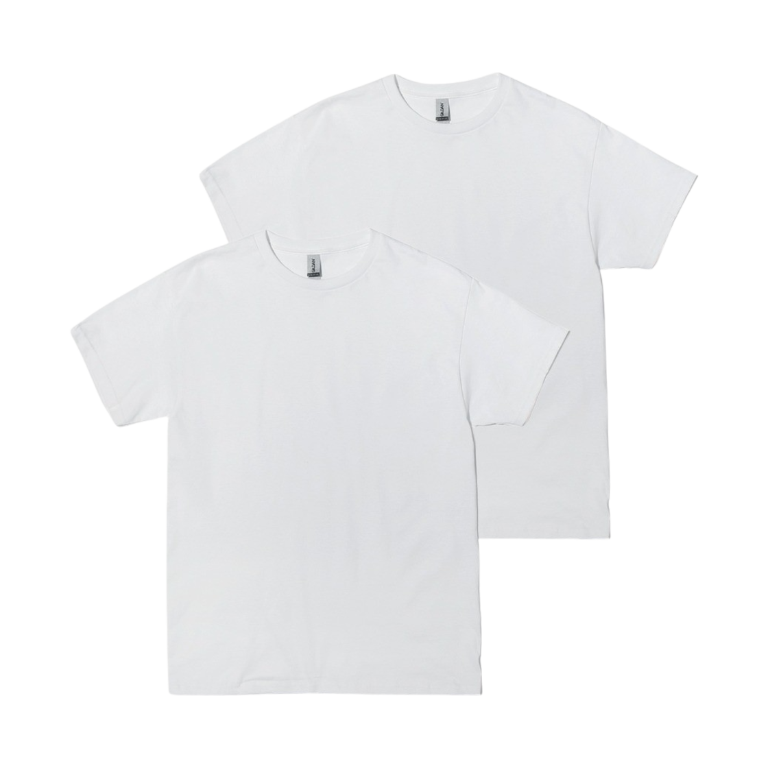 길단 헤비 울트라 코튼 티셔츠 화이트 (2팩)(Gildan Heavy Ultra Cotton T-Shirt White (2Pack))