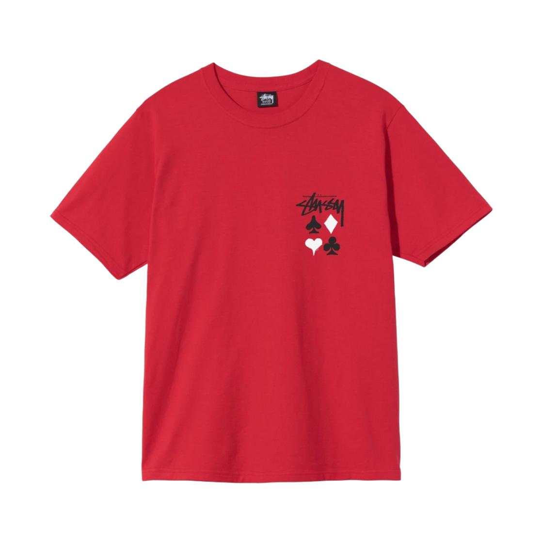 스투시 풀 덱 2 티셔츠 레드(Stussy Full Deck 2 T-Shirt Red) - 2