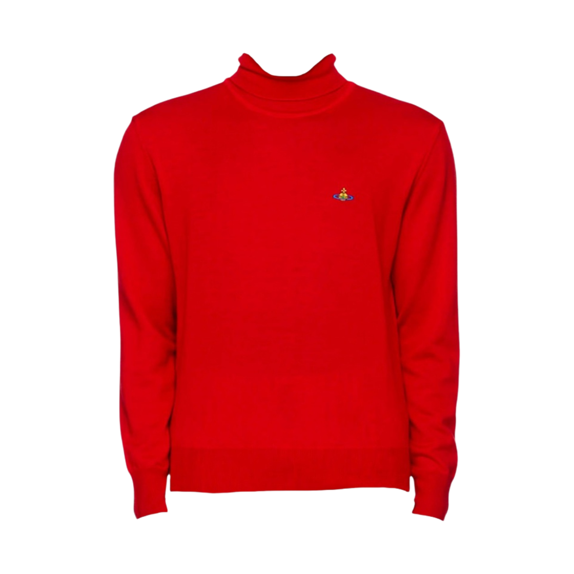비비안 웨스트우드 오브 터틀넥 니트 레드(Vivienne Westwood Orb High Neck Knit Red) - 1