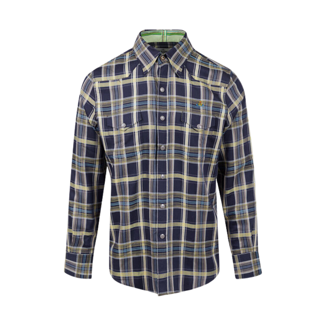 비비안 웨스트우드 시드 셔츠 블루(Vivienne Westwood Sid Shirt Blue) - 1