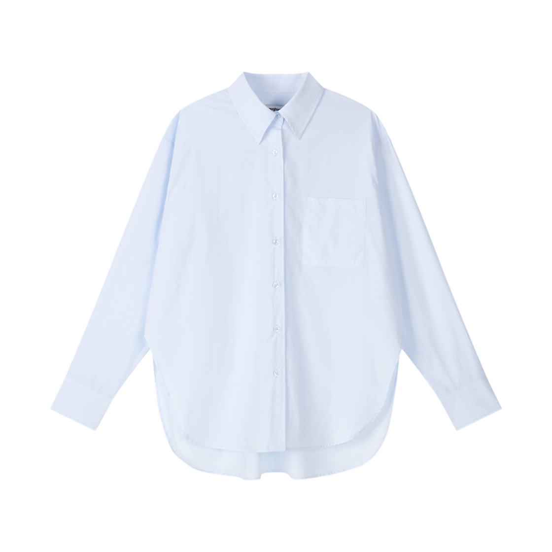 이너프원 루즈핏 셔츠 라이트 스카이블루(EnoughOne Loose Fit Shirt Light Sky Blue)