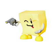 Supreme Sticky Note Molded Lamp Yellow - 22SS