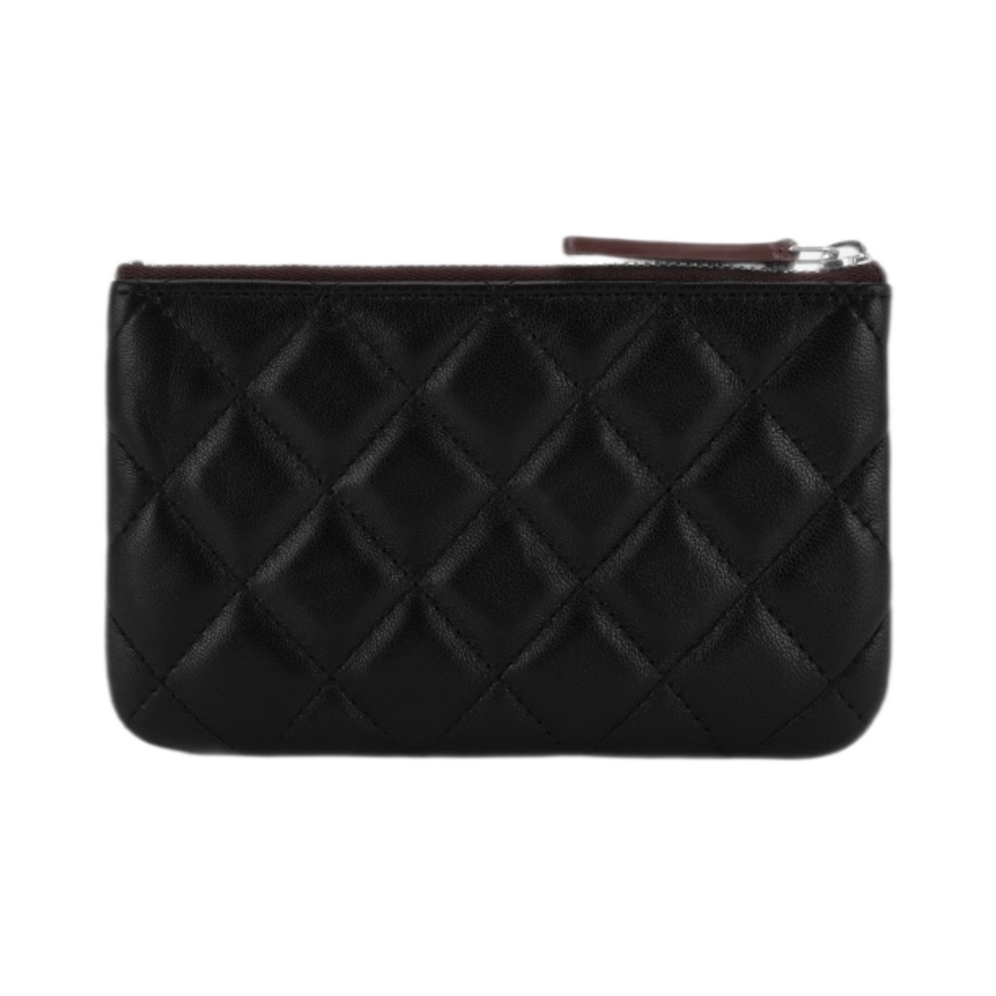 샤넬 클래식 미니 파우치 램스킨 & 실버 메탈 블랙(Chanel Classic Mini Pouch Lambskin & Silver Black) - 2
