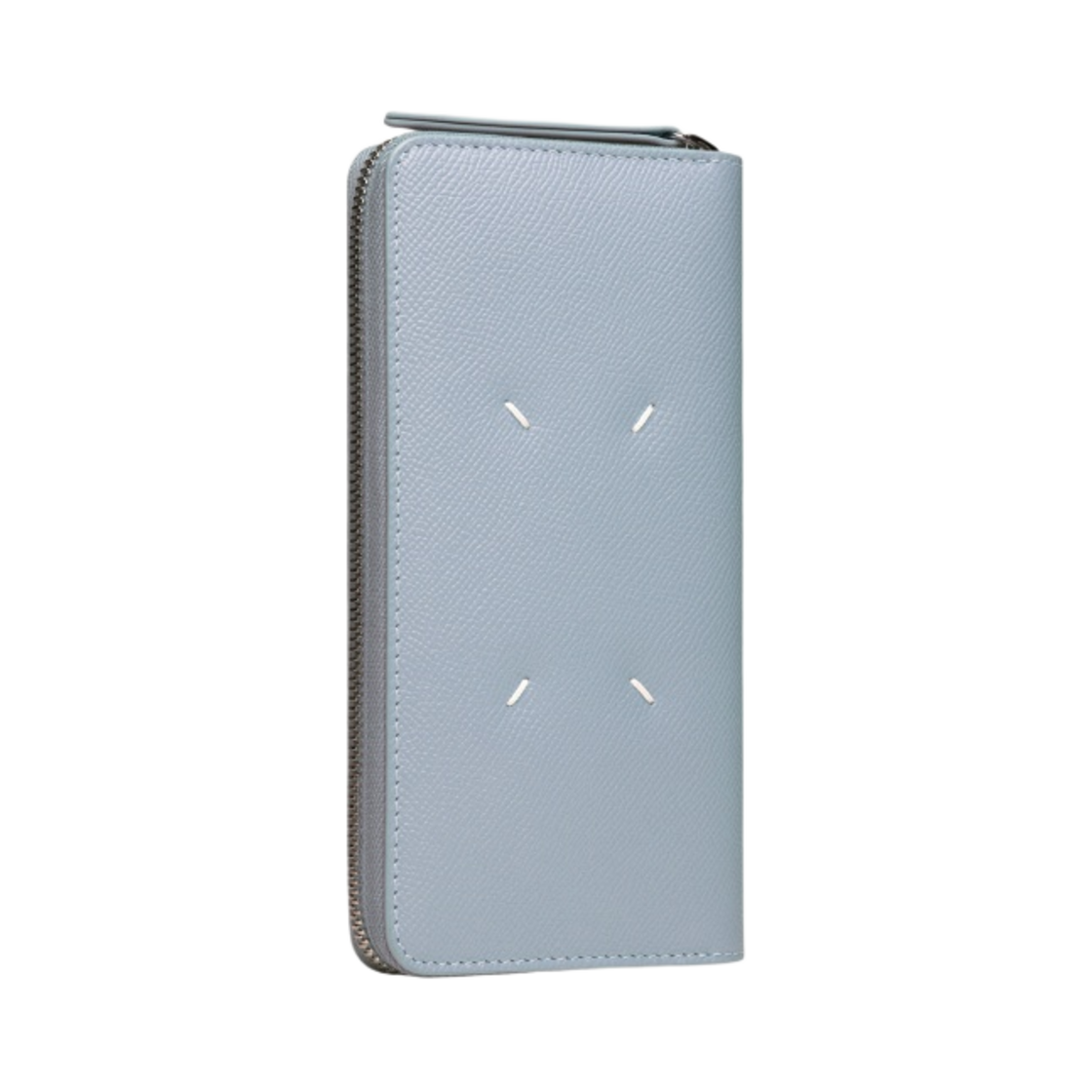 메종 마르지엘라 포 스티치 집어라운드 지갑 페일 블루(Maison Margiela Four Stitches Zip-Around Wallet Pale Blue) - 1