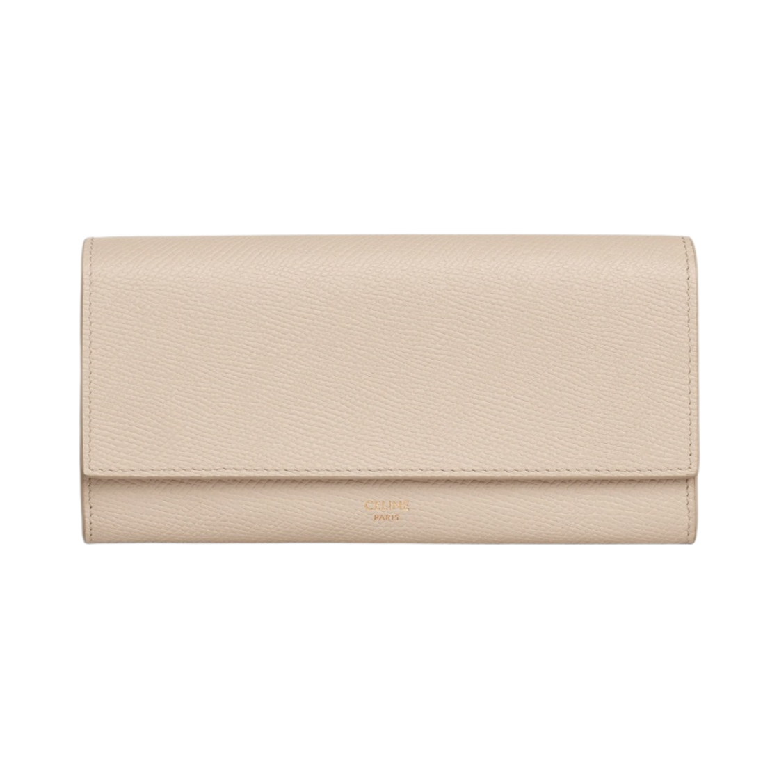 셀린느 그레인드 카프스킨 라지 플랩 월렛 누드(Celine Large Flap Wallet in Grained Calfskin Nude) - 1