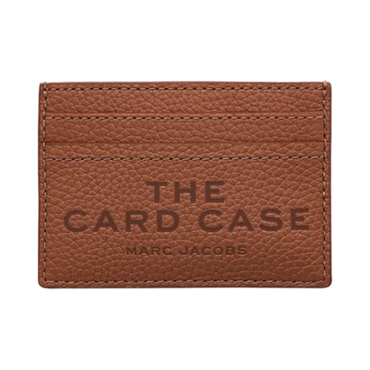 Marc Jacobs The Leather Card Case Argan Oil