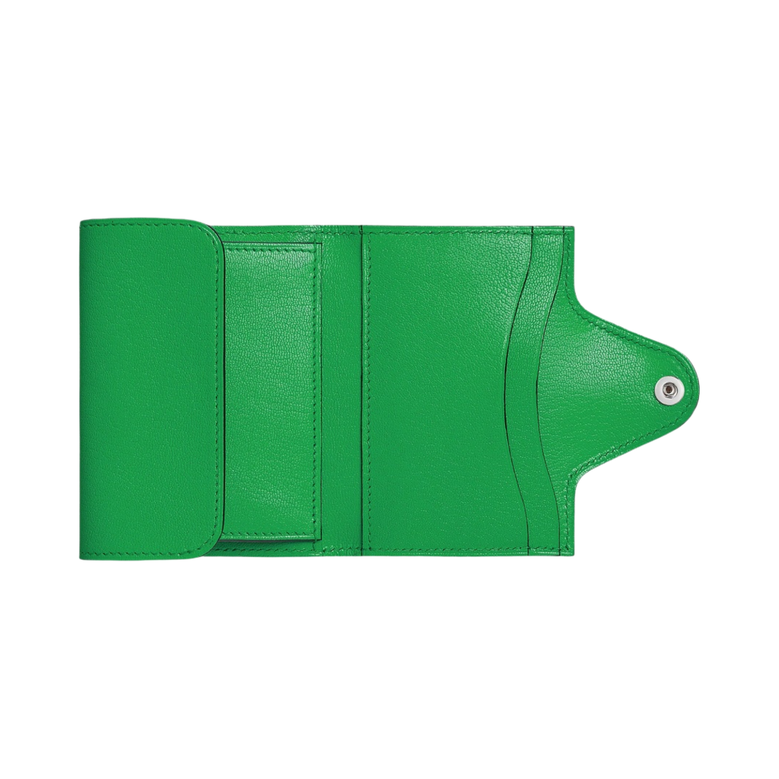 에르메스 일리아드 컴팩트 카드 홀더 샴킬라 고트스킨 & 팔라듐 하드웨어 벙부 벙부(Hermes Iliade Compact Card Holder Chamkila Goatskin & Palladium Bambou Bambou) - 2