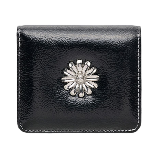 파인드카푸어 플람마 플랩 카드 월렛 블랙 | FINDKAPOOR | KREAM