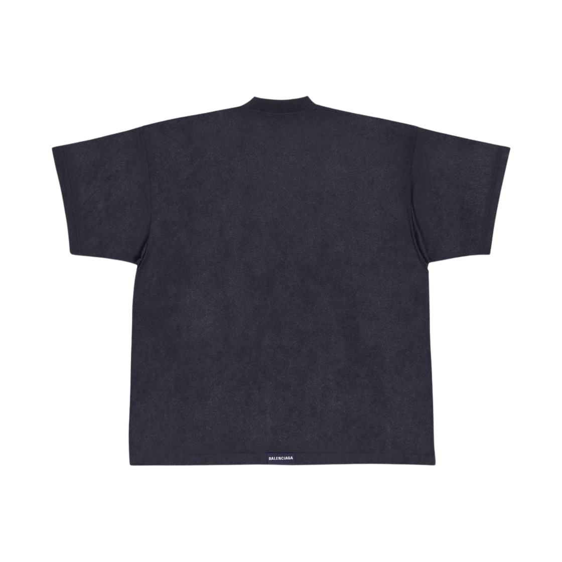 (W) 발렌시아가 탭 오버사이즈 티셔츠 블랙((W) Balenciaga Tab Oversized T-Shirt Black) - 2