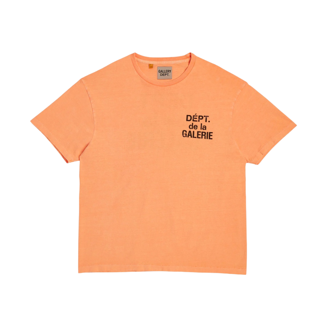 갤러리 디파트먼트 프렌치 티셔츠 플로 오렌지(Gallery Dept. French T-Shirt Flo Orange) - 2