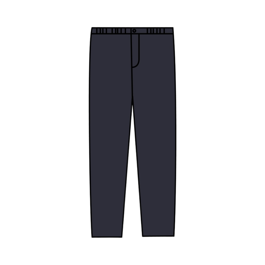 F0877210-G0F Theory Zaine Pant in Neoteric Navy
