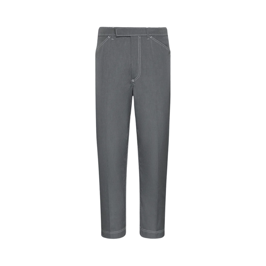 톰브라운 미드 라이즈 치노 팬츠 미디움 그레이(Thom Browne Mid Rise Chino Pants Medium Grey) - 1