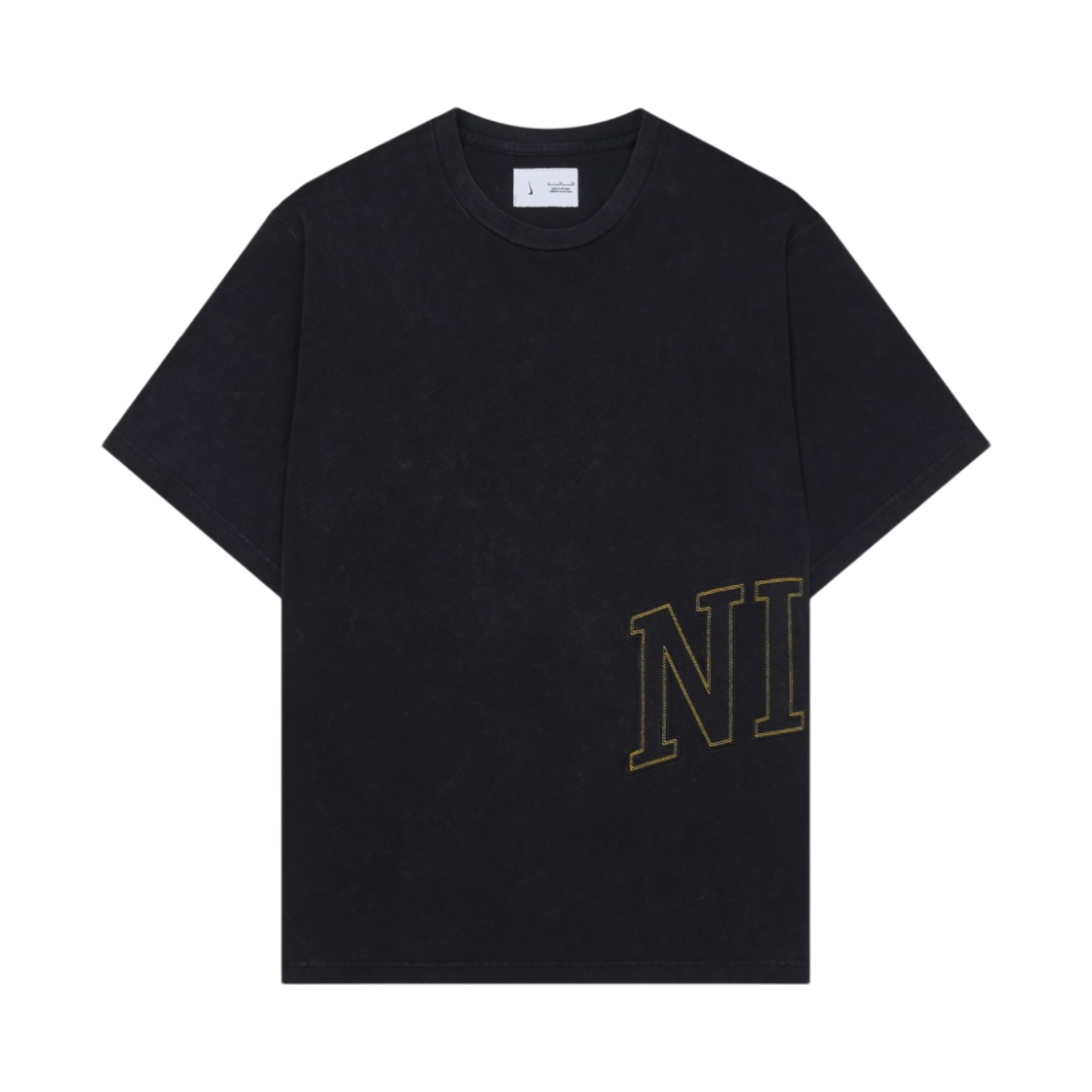 DX5835-010 Nike NRG Fadeaway T-Shirt Black - 대표 이미지 #1
