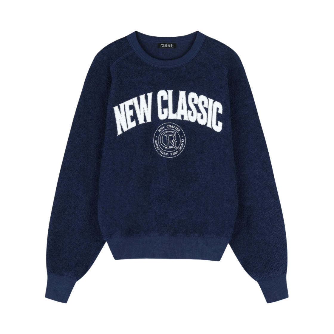 (W) 그로브 x 차정원 클래식 MTM 네이비 - 22FW((W) Grove x Cha Jung Won Classic MTM Navy - 22FW)