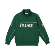 Palace Par 1/4 Zip Funnel Huntsman - 23FW