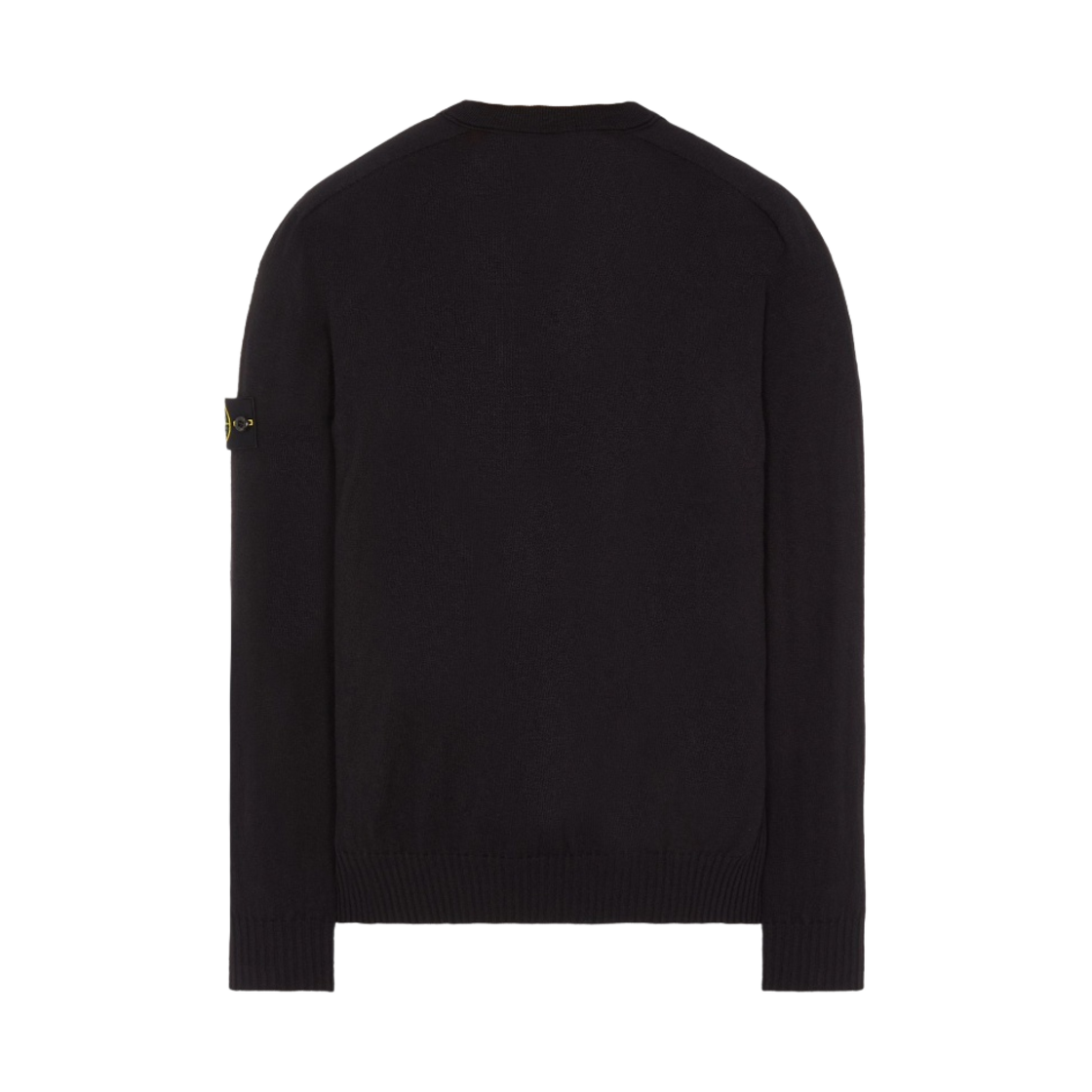 스톤 아일랜드 524B0 코튼 앤 나일론 블렌드 크루넥 니트 블랙 - 22SS(Stone Island 524B0 Cotton and Nylon Blend Crewneck Knit Black - 22SS) - 2