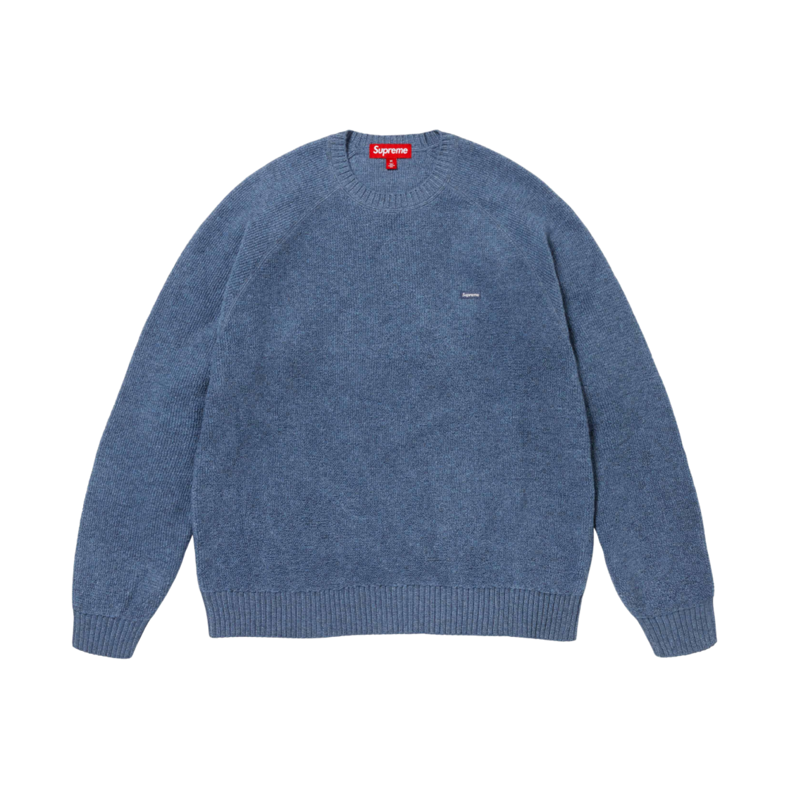 슈프림 테리 스몰 박스 스웨터 블루 - 24FW(Supreme Terry Small Box Sweater Blue - 24FW)