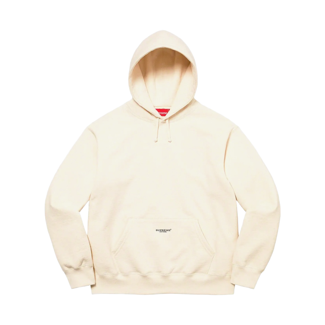 슈프림 마이크로 로고 후드 스웨트셔츠 내츄럴 - 22SS(Supreme Micro Logo Hooded Sweatshirt Natural - 22SS) - 1