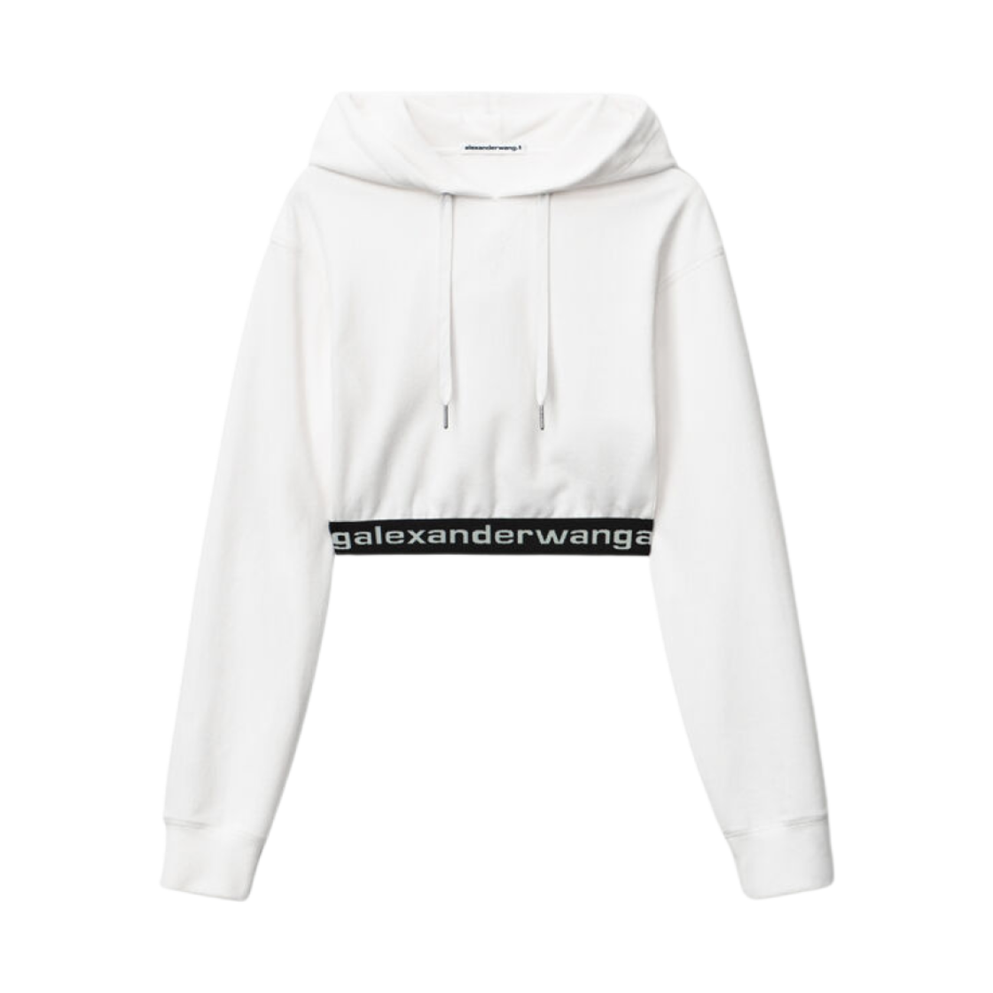 (W) 알렉산더 왕 스트레치 코듀로이 롱슬리브 후드 화이트