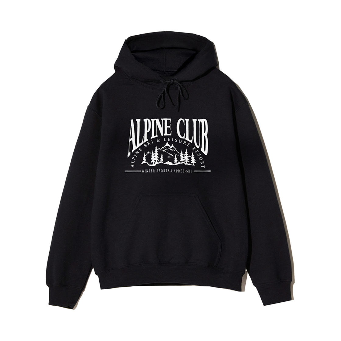 길단 X 이엠이엠 알파인 후디 블랙(Gildan X EMEM Alpine Hoodie Black)