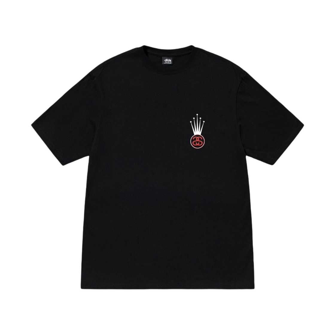 스투시 크라운 링크 티셔츠 블랙 | Stussy | KREAM
