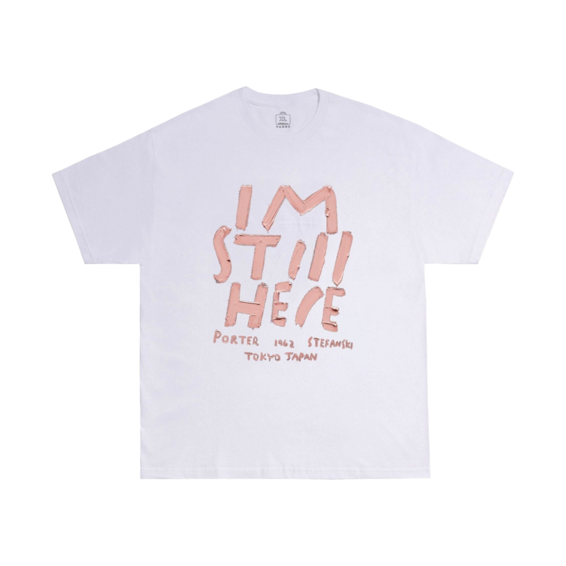 포터 x 에릭 스테판스키 티셔츠 핑크(Porter x Eric Stefanski T-Shirt Pink)