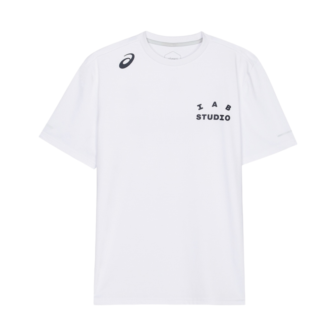 아이앱 스튜디오 x 아식스 화이트 러닝 티셔츠