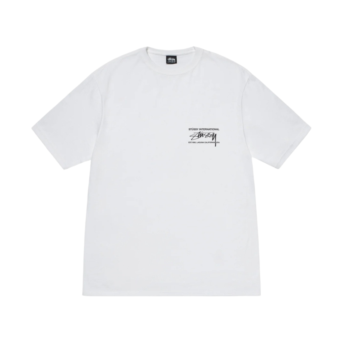 스투시 스무스 인터내셔널 티셔츠 화이트(Stussy Smooth International T-Shirt White) - 2