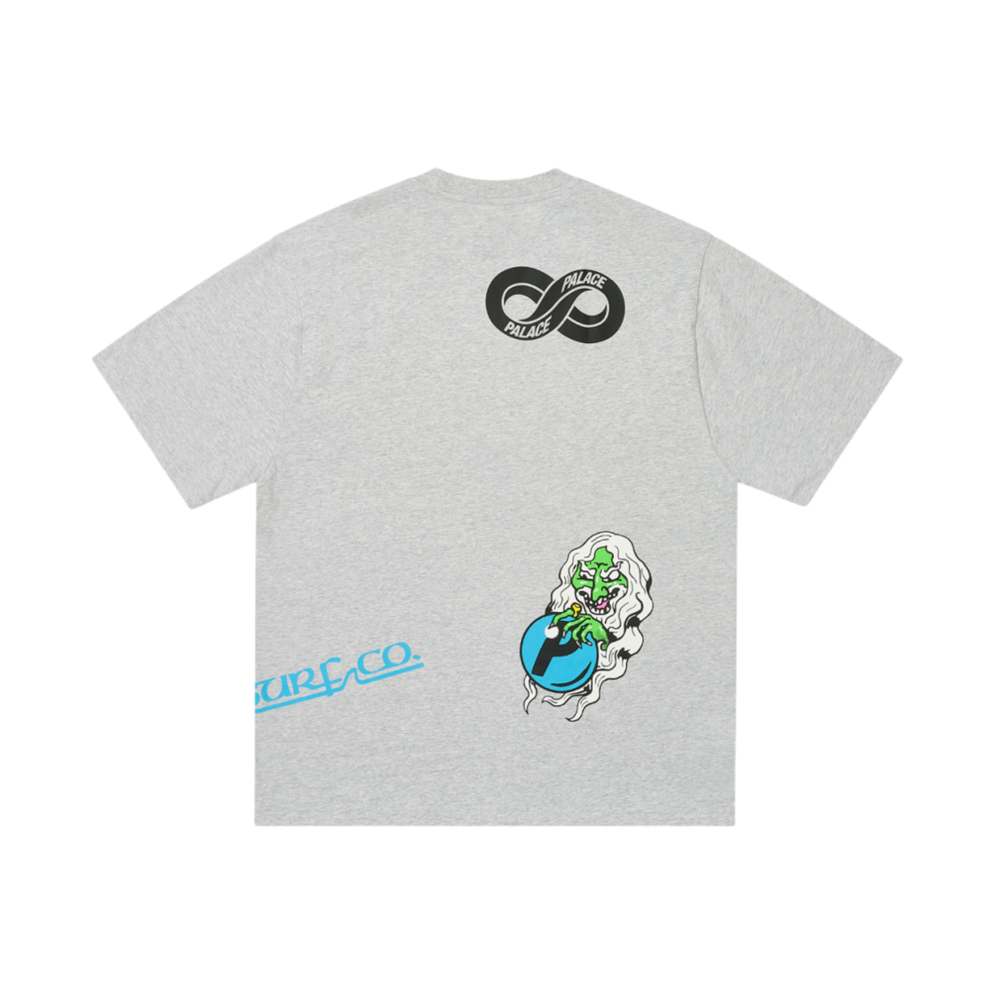 팔라스 스폰서 티셔츠 그레이 말 - 24FW(Palace Sponsor T-Shirt Grey Marl - 24FW) - 2