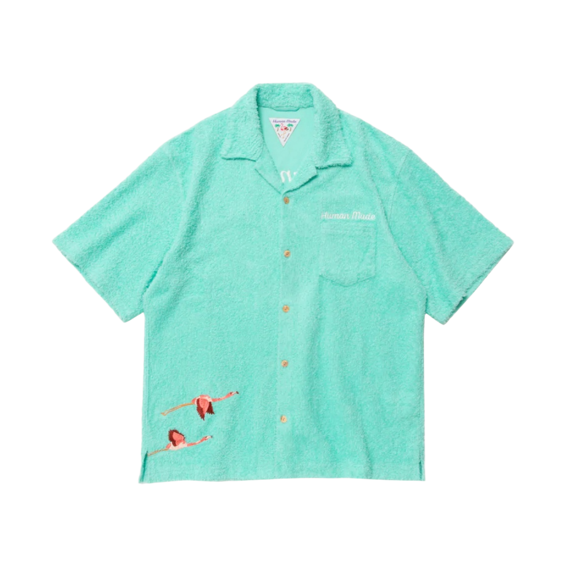 휴먼 메이드 파일 셔츠 그린(Human Made Pile Shirt Green) - 2