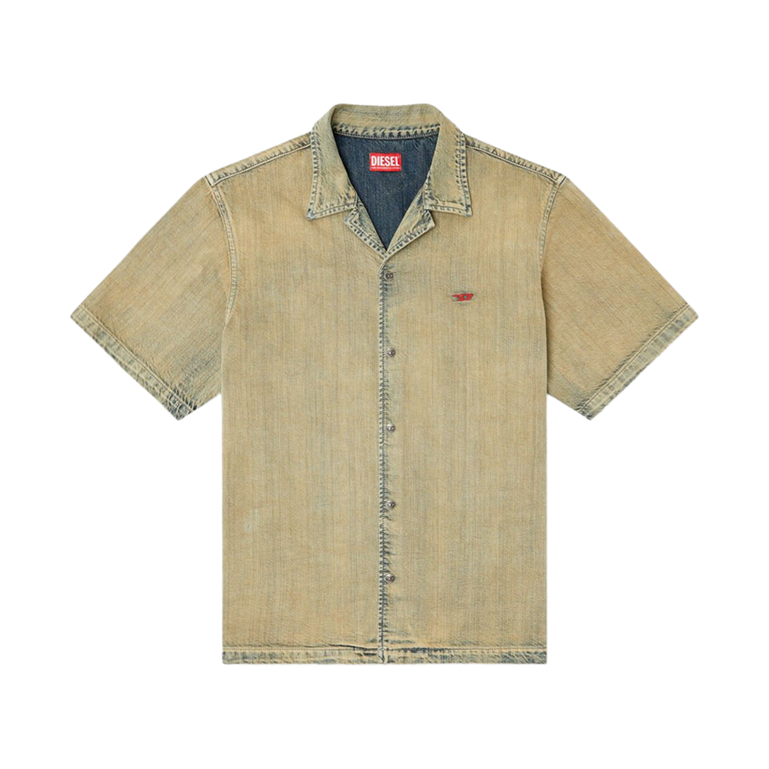 디젤 D-나빌-D 데님 셔츠 베이지(Diesel D-Nabil-D Denim Shirt Beige) - 1